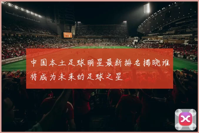 中国本土足球明星最新排名揭晓谁将成为未来的足球之星